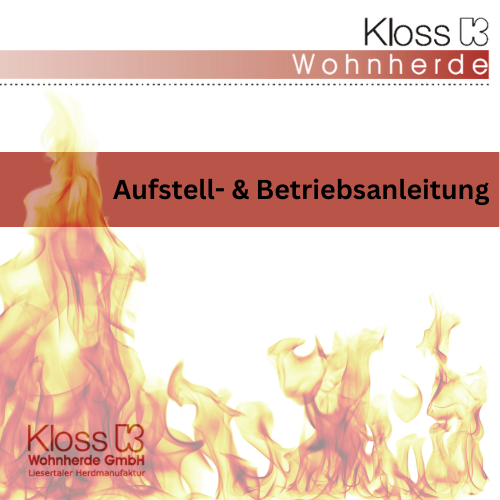 Aufstell- und Betriebsanleitung