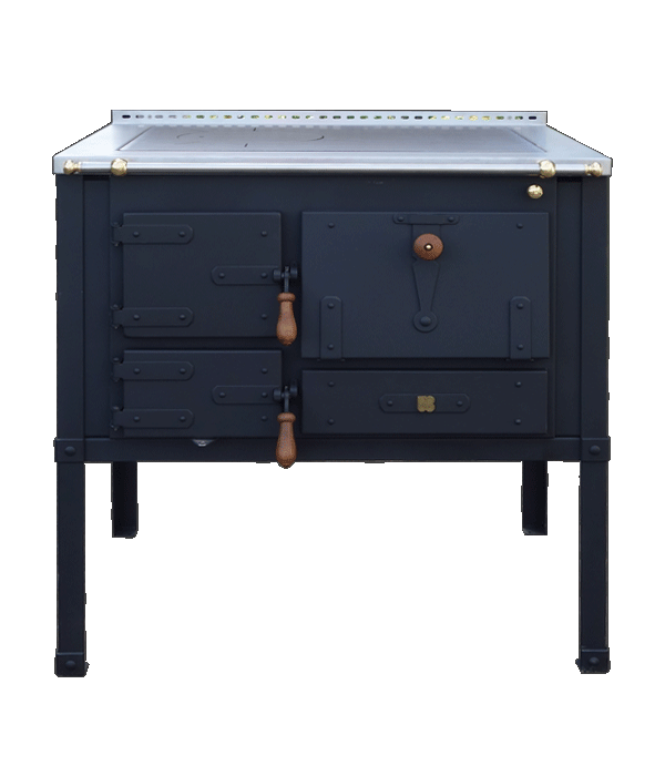 Liesertaler Stahlfussherd 80cm